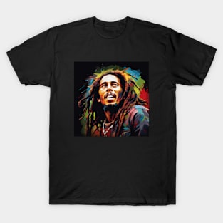 Bob Marley Reggae Icon Tribute T-Shirt